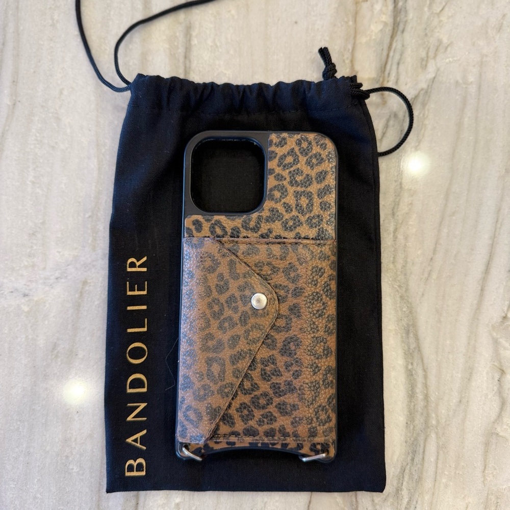 Bandolier Leopard Print Phone Case